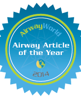 2014 Airway Article of the Year Seal